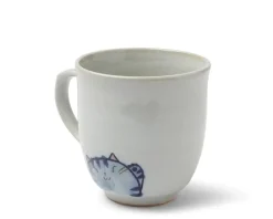 MIYA Company Mug Cat Trio Blue Hot