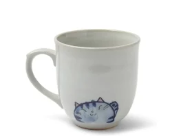 MIYA Company Mug Cat Trio Blue Hot