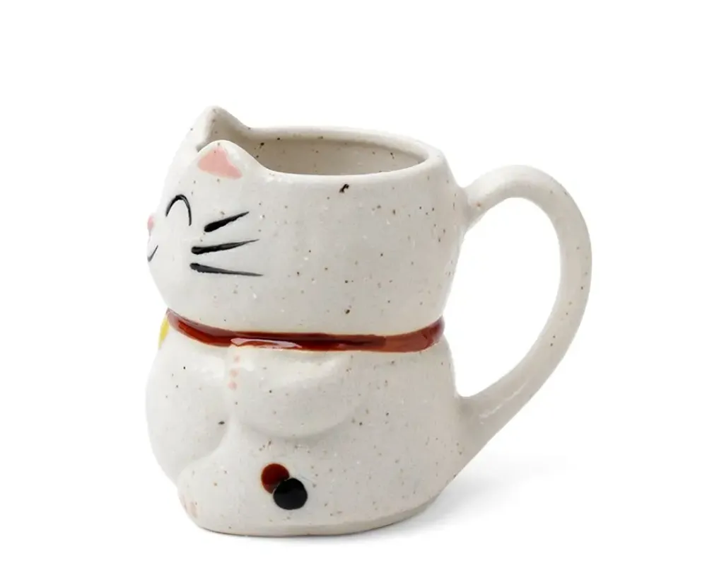 MIYA Company Mug Cat White With Spots Hot