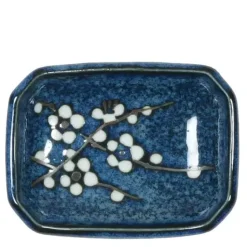 MIYA Company Namako Blossoms 3.5" X 2.5" Sauce Dish Clearance