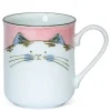 MIYA Company Pink Cat Mug Discount