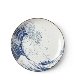 MIYA Company Plate The Great Wave 7-1/8" Online