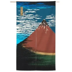 MIYA Company Red Mt. Fuji Noren Clearance