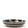 MIYA Company Rustic Dots 7.75" Shallow Bowl Discount