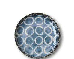 MIYA Company Rustic White Circles 7.75