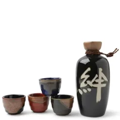 MIYA Company Sake Set Oribe Kizuna New