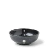 MIYA Company Satin Black White Dots Sauce Bowl Sale