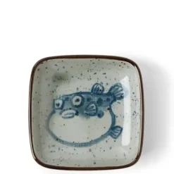 MIYA Company Sauce Dish 3.5" Puffer Fish Online