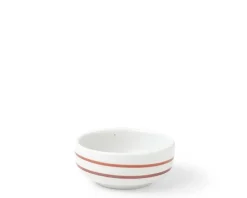 MIYA Company Sauce Dish White Caramel Swirl Outlet
