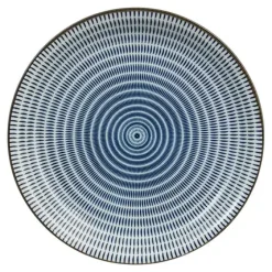 MIYA Company Sen Colors 9.75" Plate - Navy Best