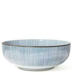 MIYA Company Sendan Tokusa 8.5" Shallow Bowl Outlet