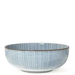 MIYA Company Sendan Tokusa 6.75" Shallow Bowl Outlet