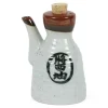 MIYA Company Shoyu 6 Oz. Sauce Pot With Cork - White Outlet