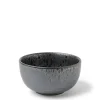 MIYA Company Silver Blue Granite Design Bowl 5" Discount