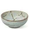 MIYA Company Spring Blossoms 4.25" Shallow Bowl Hot