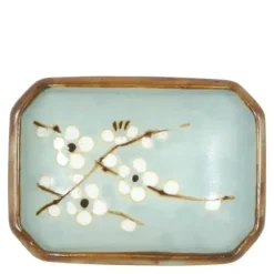 MIYA Company Spring Blossoms 3.5" X 2.5" Sauce Dish Clearance