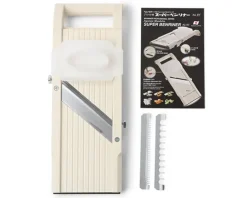 MIYA Company Super Benliner Mandoline Vegetable Slicer - Ivory Clearance