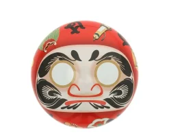 MIYA Company Tea Canister Red Daruma 