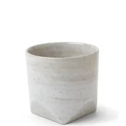 MIYA Company Teacup Faceted Grey