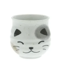 MIYA Company Teacup White Calico Cat Outlet