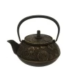 MIYA Company Teapot Cast Iron Gold Black Mari