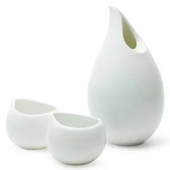 MIYA Company Tear Drop White Sake Set Best