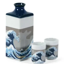 MIYA Company The Great Wave Sake Set Sale