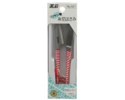 MIYA Company Thread Scissors Red + White Handle New