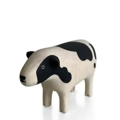 MIYA Company T-Lab Wooden Animal - Cow Clearance