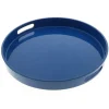 MIYA Company Tray Blue Round 13-1/2" Best