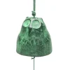 MIYA Company Wind Chime Owl Green 1-7/8" Outlet