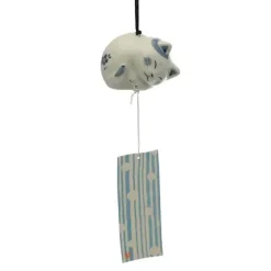 MIYA Company Wind Chime Sleeping Cat Clearance